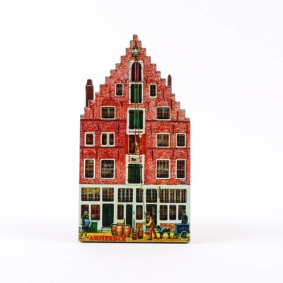 Typisch Hollands Magnet 2D MDF Singel Amsterdam