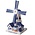 Heinen Delftware Mill with kissing couple - Delft blue 11CM