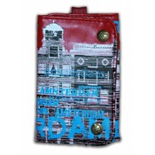 Robin Ruth Fashion Klassische Amsterdam Geldbörse - Fassadenhäuser