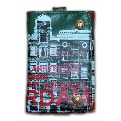 Robin Ruth Fashion Classic Amsterdam wallet - Facade houses