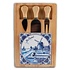 Matix Cheese board 3 knives - Delft
