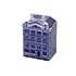 Heinen Delfts blauw Rembrandt-Haus klein – Delfter Blau