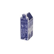 Heinen Delfts blauw Huize Wellust klein - Delfter Blau