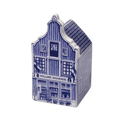 Heinen Delfts blauw Souvenirladen groß - Delfter Blau