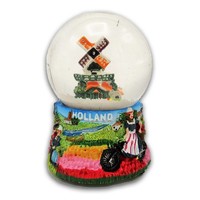 Typisch Hollands Snow globe Holland - Windmill - Farmer's wife - Old Dutch