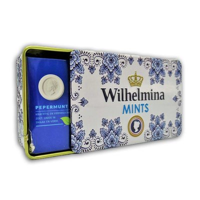 Wilhelmina pepermunt Wilhelmina Pfefferminz (ausziehbare Dose)