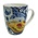 Heinen Delfts blauw Holland Mug - Delft blue - Clogs - Orange tulip