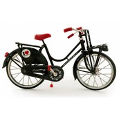 Typisch Hollands Bicycle black - Amsterdam Holland. - Bike rack