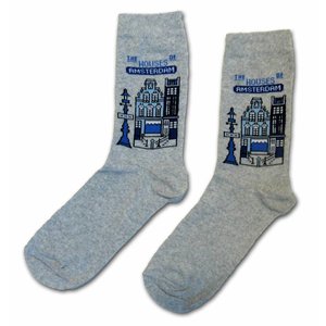 Holland sokken Socks Delft blue houses size 35-41