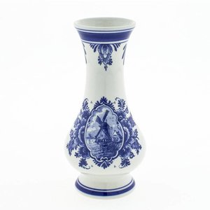 Heinen Delftware Delfts blauwe vaas (buik)