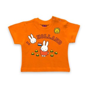 Nijntje (c) Baby T-Shirt Miffy - Ich liebe Holland