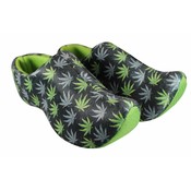 Typisch Hollands Clog slippers Cannabis