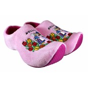 Typisch Hollands Clog slippers Pink - Clog slippers farmer and farmer's wife