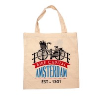 Matix Baumwolltasche Amsterdam - Fahrrad - Brücke