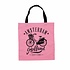 Typisch Hollands Cotton bag Amsterdam - Pink