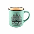 Typisch Hollands Retro Campus mug Amsterdam Groot - Groen