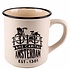 Matix Retro Campus Mug Amsterdam Large - Bike - Cream