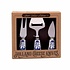 Typisch Hollands Cheese knives - in gift packaging Delft blue