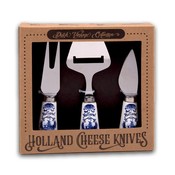 Typisch Hollands Kaasmesjes - in cadeauverpakking Delfts blauw