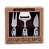 Matix Cheese knives - in gift packaging Delft blue