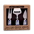 Typisch Hollands Cheese knives - in Delft blue gift packaging