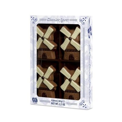 Typisch Hollands Chocolate windmills - Mini box 60 grams