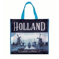 Typisch Hollands Luxury Delft Blue Shopper Holland