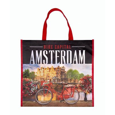 Typisch Hollands Luxe Shopper Photoprint Amsterdam