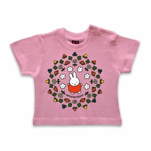 Fox Originals T-Shirt Nijntje - Amsterdam - Bloemetjes