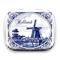 Typisch Hollands Minze Dose Delfter Blau - Holland
