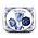 Typisch Hollands Mint tin Delft blue - Amsterdam