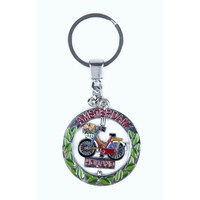 Typisch Hollands Drehendes Fahrrad keychain Holland - Amsterdam