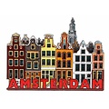 Typisch Hollands Magnet 2D MDF canal Amsterdam