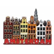 Typisch Hollands Magneet 2D MDF gracht Amsterdam