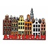 Typisch Hollands Magnet 2D MDF canal Amsterdam