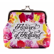 Typisch Hollands Knip-Portemonnee Flowers of Holland