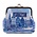 Typisch Hollands Knip wallet Delft blue - Amsterdam