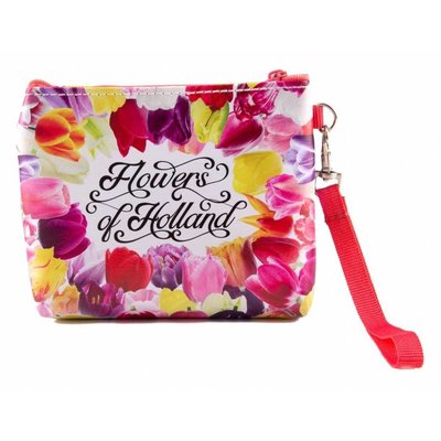 Typisch Hollands Brieftasche Tasche - Blumen aus Holland