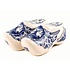 Typisch Hollands Salt & Pepper Clog Paar Delfter Blau