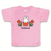 Nijntje (c) Baby T-Shirt Nijntje - Holland - Pink