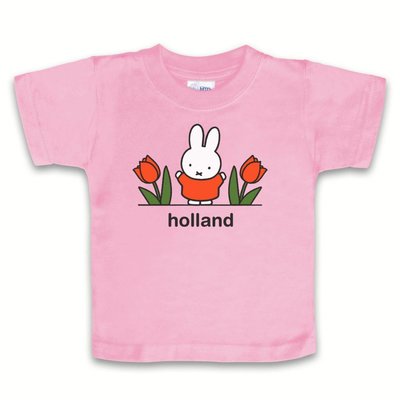 Nijntje (c) Baby T-Shirt Miffy - Holland - Pink