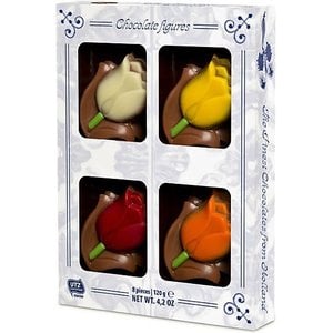 Typisch Hollands Chocolate Tulips - Midi Box 120 Grams