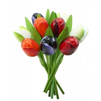 Typisch Hollands Bouquet of wooden tulips