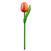 Nijhuis  Wooden Tulip on stem -Orange