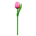 Typisch Hollands Wooden Tulip on stem Pink - small