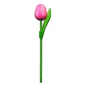 Typisch Hollands Houten Tulp op steel - Roze klein