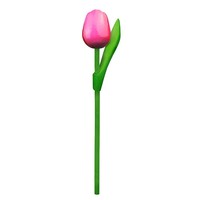 Typisch Hollands Houten Tulp op steel Roze - klein