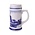 Heinen Delfts blauw Delft blue beer mug - Mill landscape 14 cm
