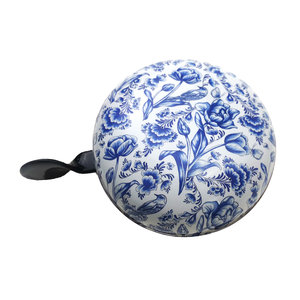 TTD Gifts Metal bicycle bell - Ding Dong - Delft blue
