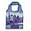 Typisch Hollands Faltbare Tasche Amsterdam Delft blau